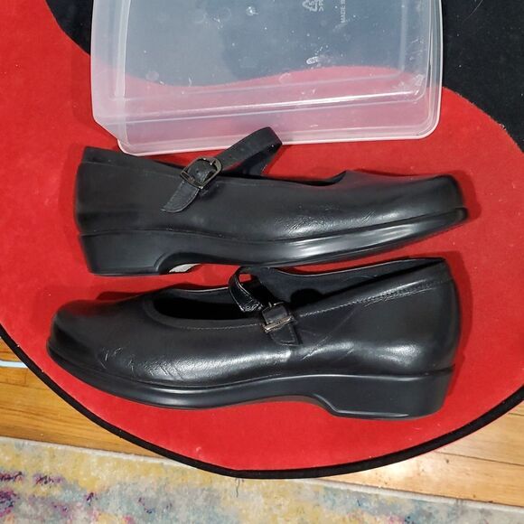 SAS Maria Mary Jane Shoes in Black Size 11 WW or Double Wide - Picture 9 of 13